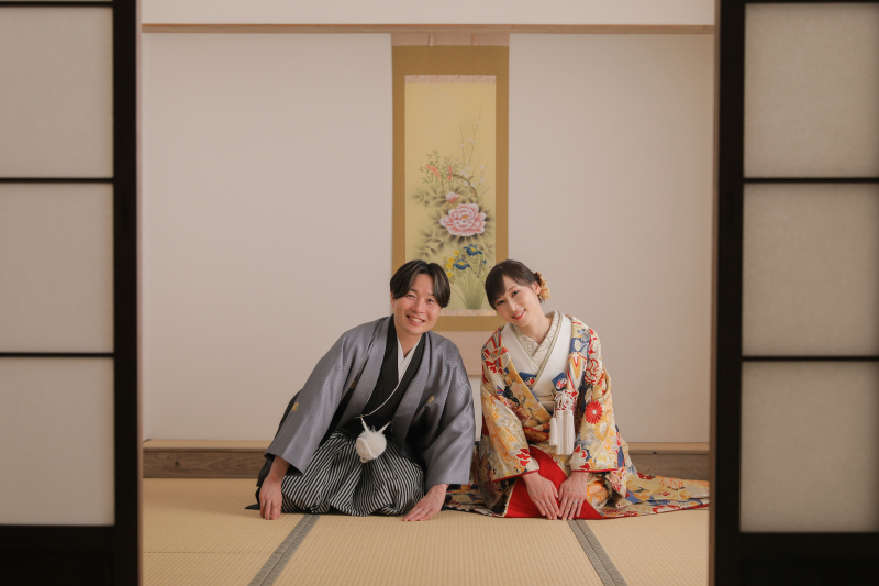 正座ショット