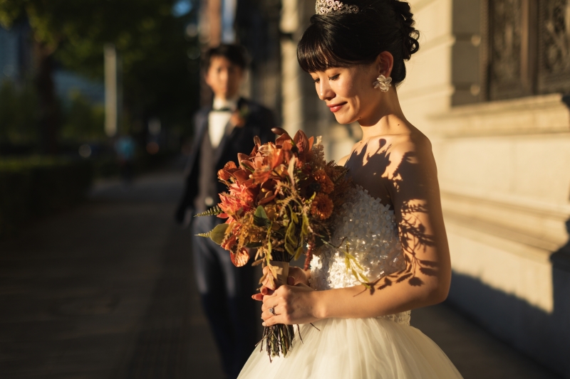 新婦様の奥には。