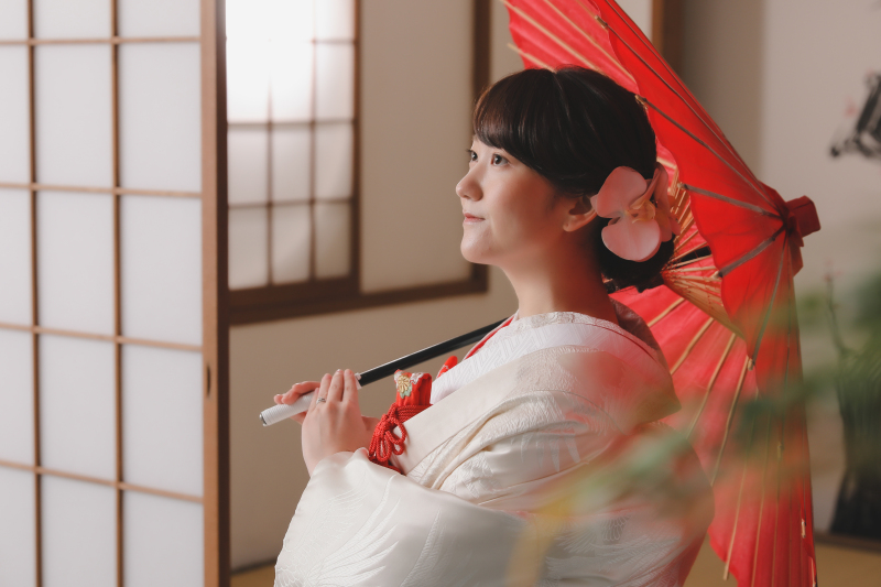 ご新婦様のソロ写真