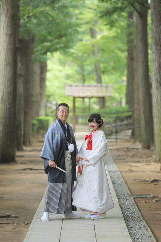 白無垢×ロケーション