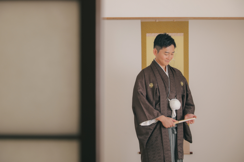 ご新郎様ソロショット