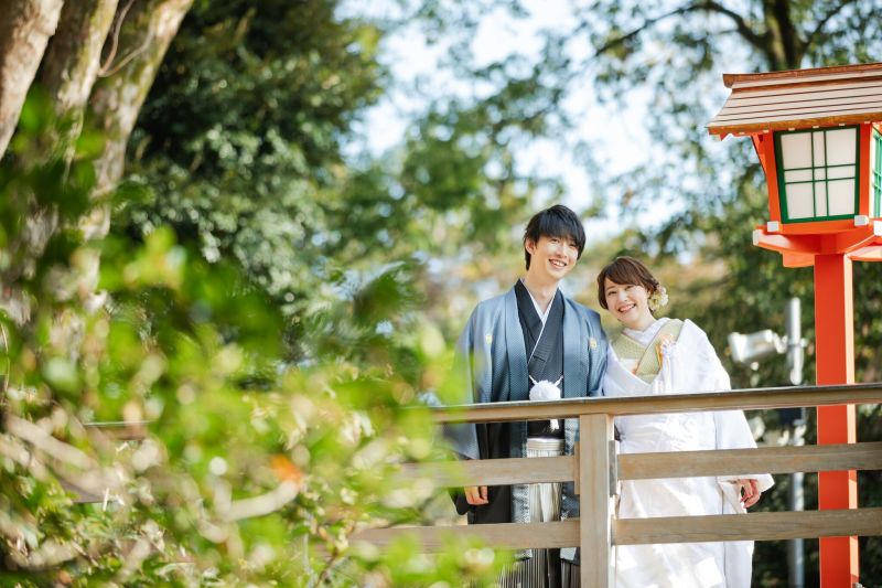 ふたりでにっこり