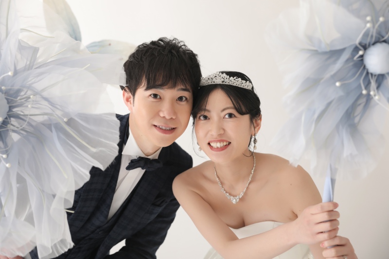 お花からひょっこり