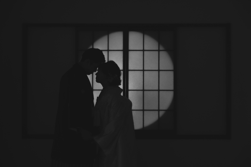 シルエットのお写真も