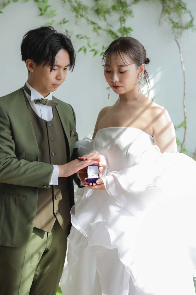 個性派ドレスで残すハウススタジオ撮影09