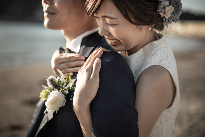 幸せいっぱいの笑顔