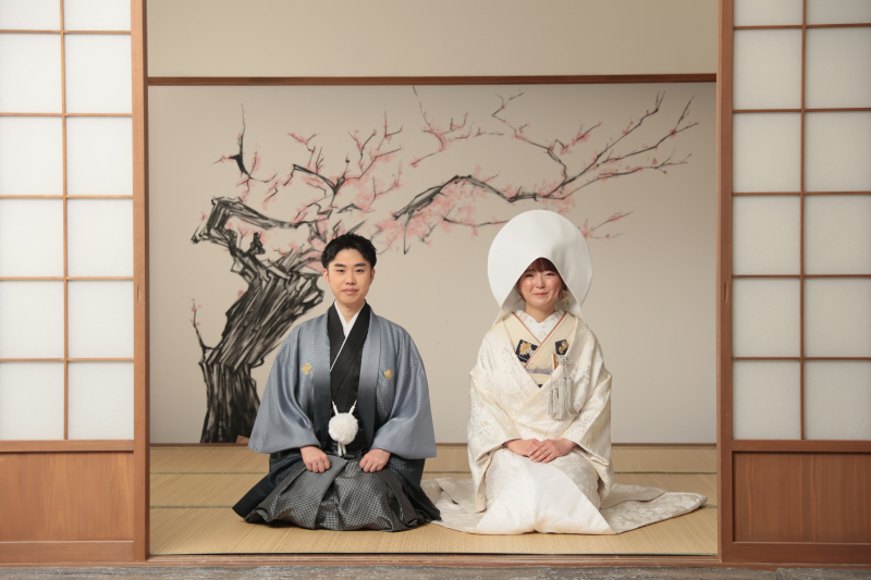 正座のお写真。