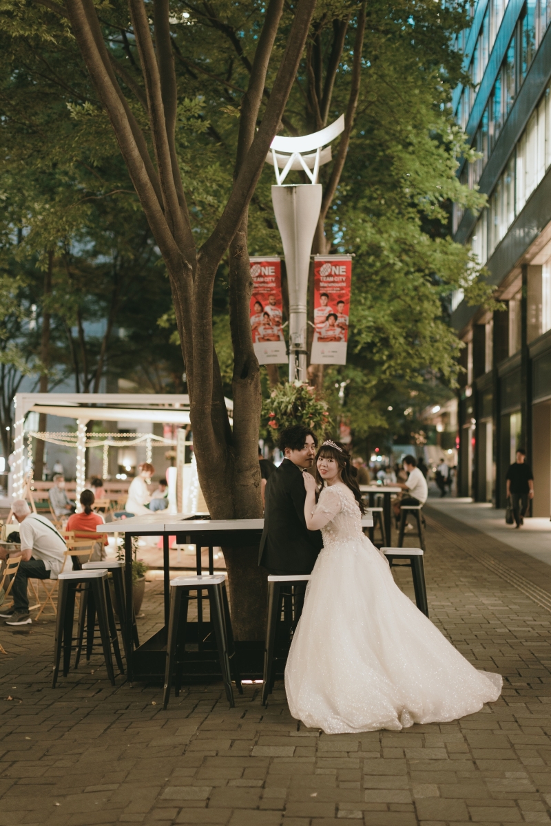 丸の内の中のお二人。