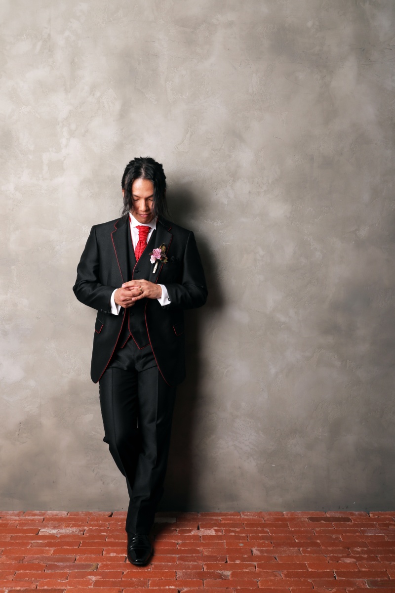 新郎様のソロカット