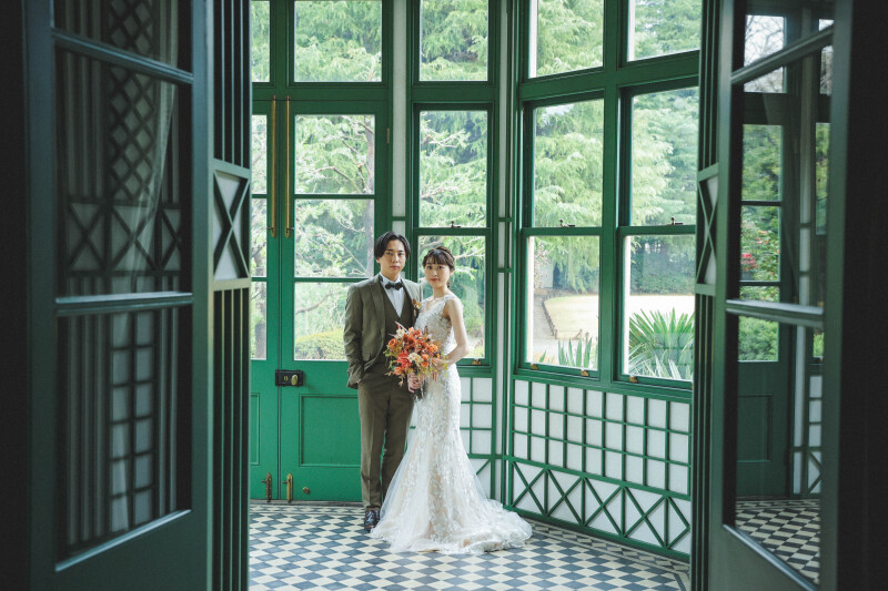 とってもお洒落な洋館での撮影。