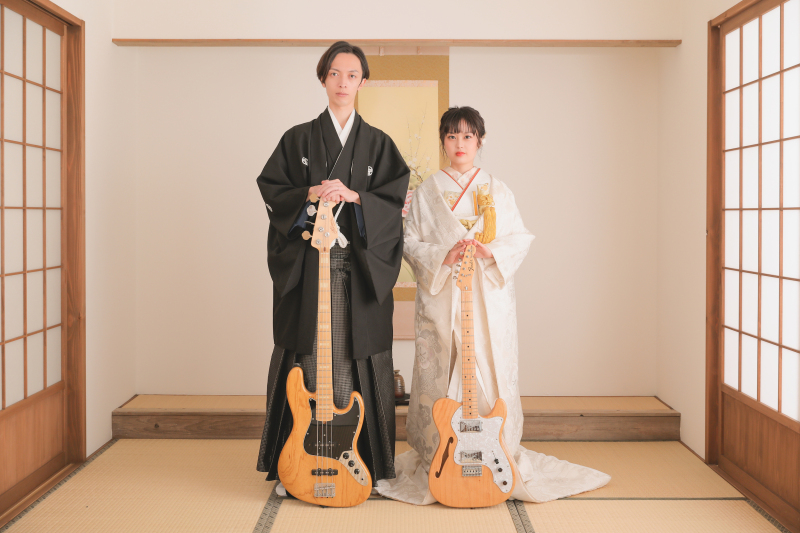 楽器 × 和装