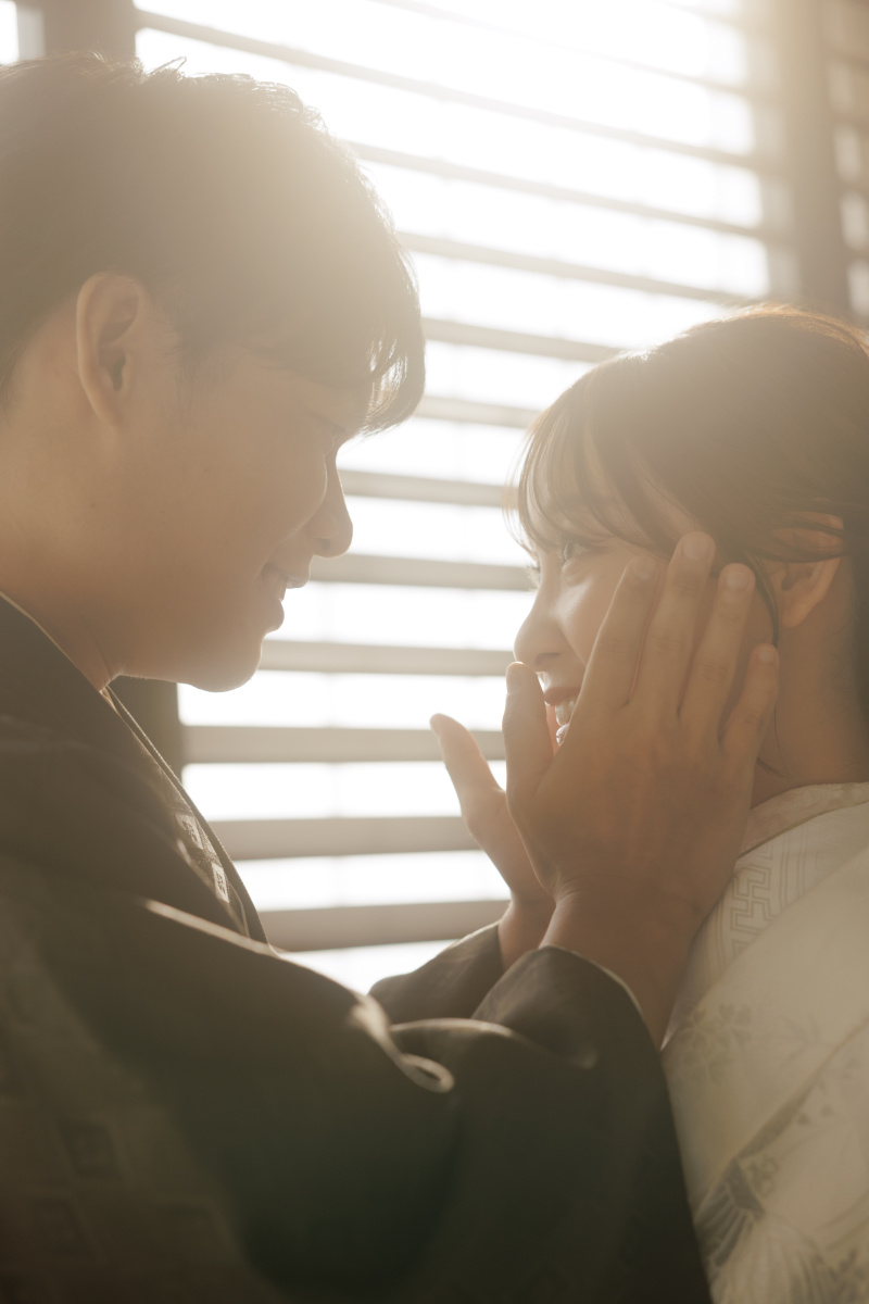 ほっぺをぎゅ！