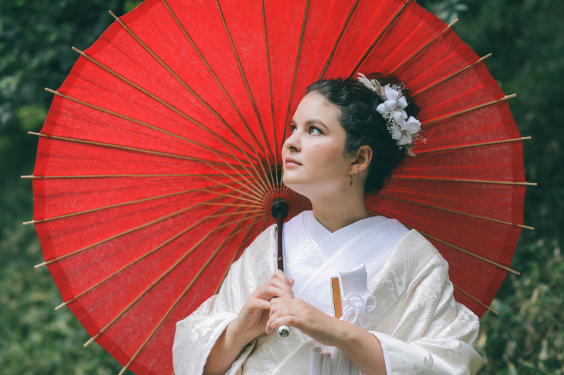 クールな新婦様