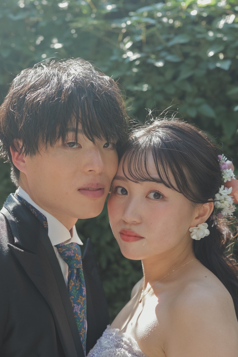 おふたりの眼差し