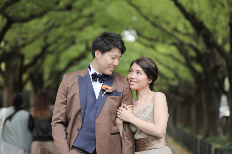 見つめあってアップのお写真も!