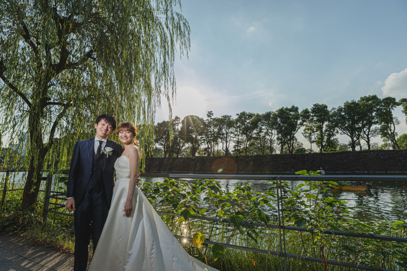 丸の内の様々な背景が楽しめる東京駅ロケ