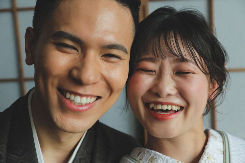 笑顔がめちゃくちゃ素敵なお二人♪