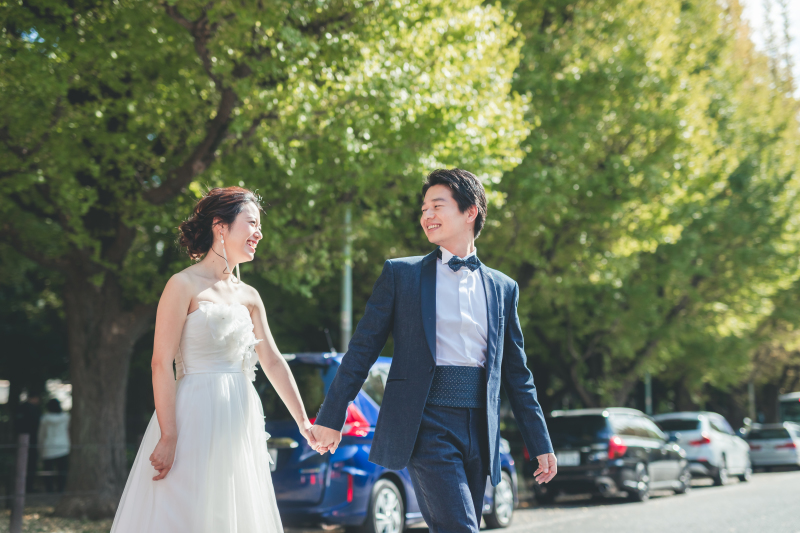 大人気外苑前いちょう並木！