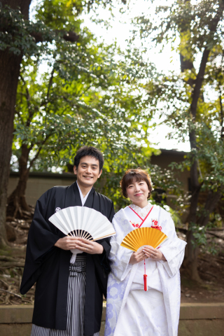 冬でも緑の多い渋谷氷川神社！
