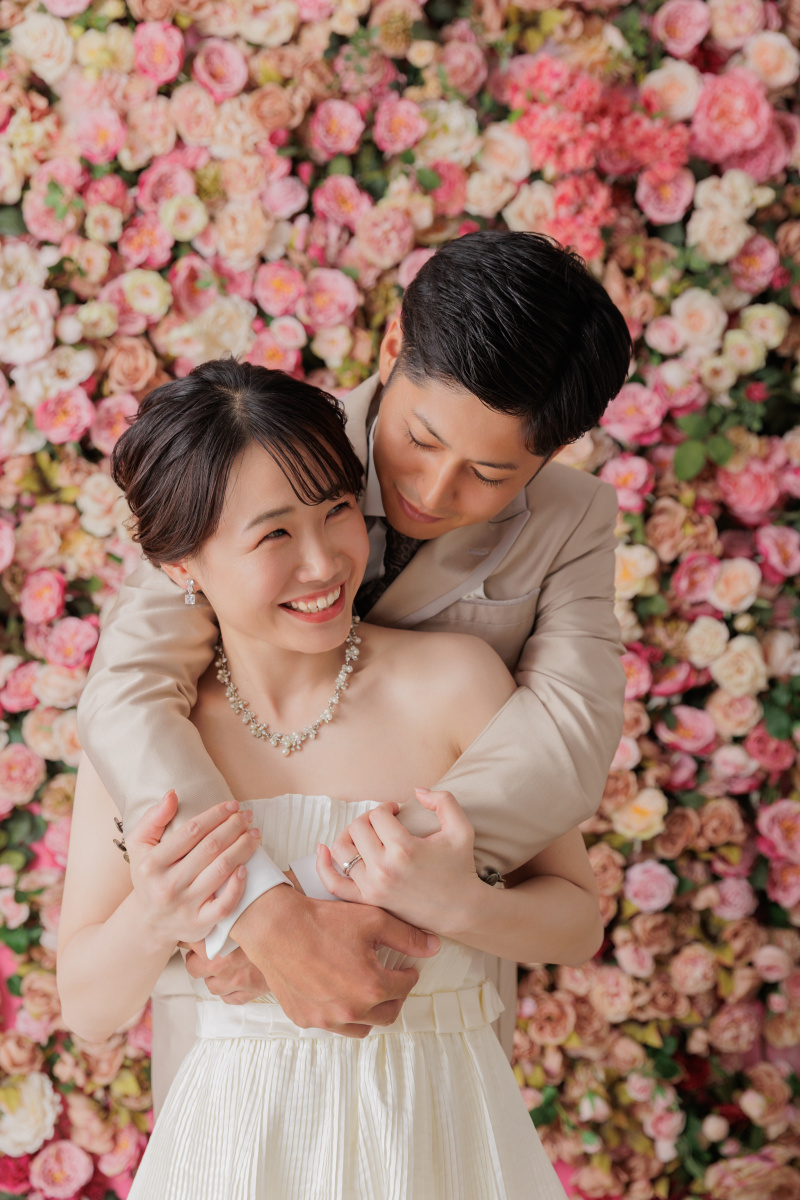 見つめ合うおふたり