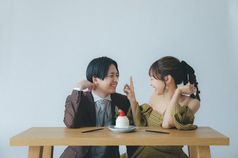 お鼻にクリームくっ付けても可愛い♪