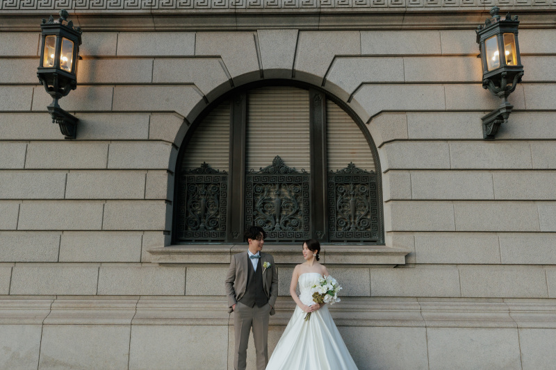 洋装ロケーション撮影