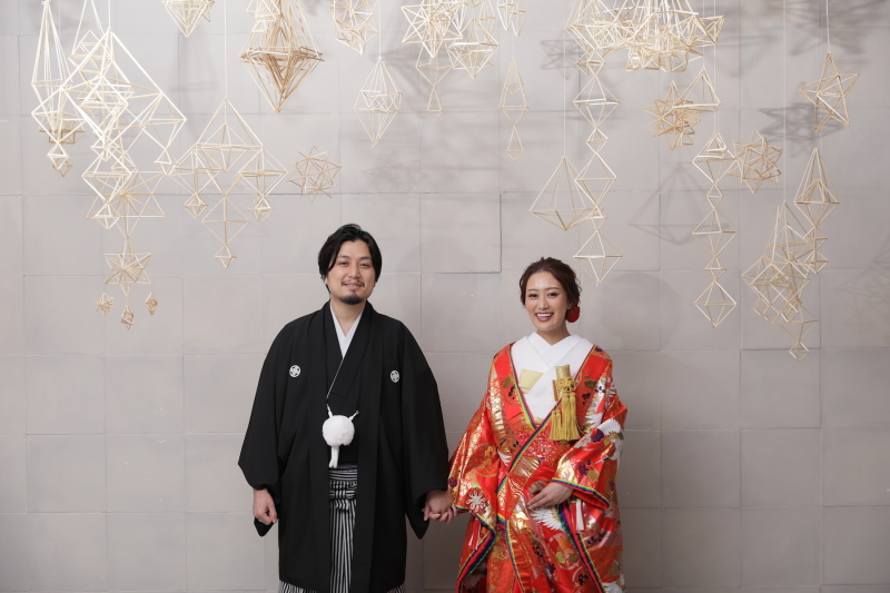 お着物がお似合いのお二人