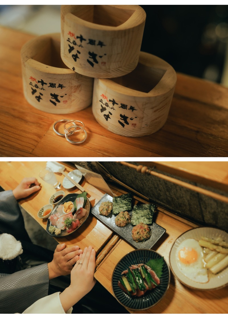 指輪のお写真も