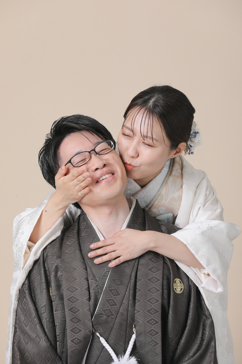 お二人の自然な表情、、？