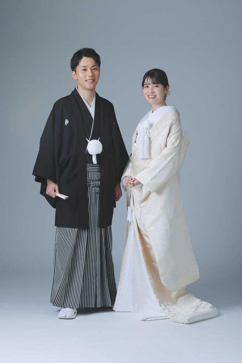 和装でスタート