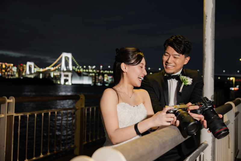 カメラがお好きなお二人