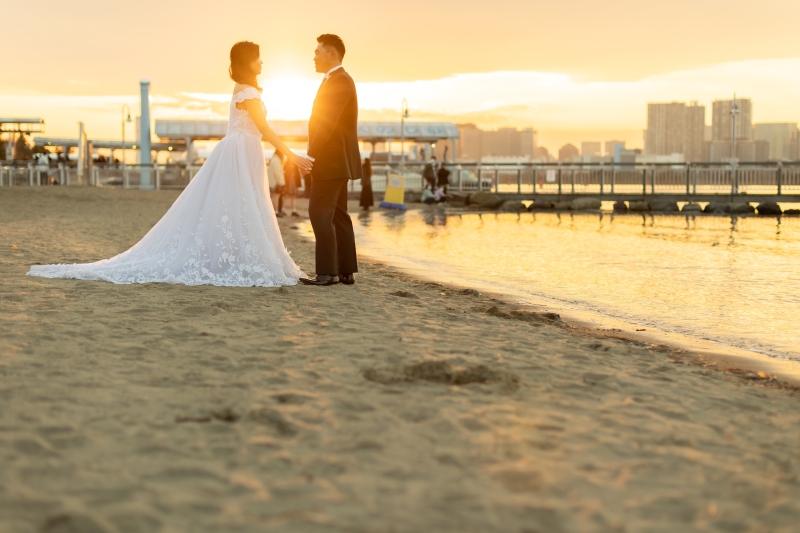 日が沈みゆく時間