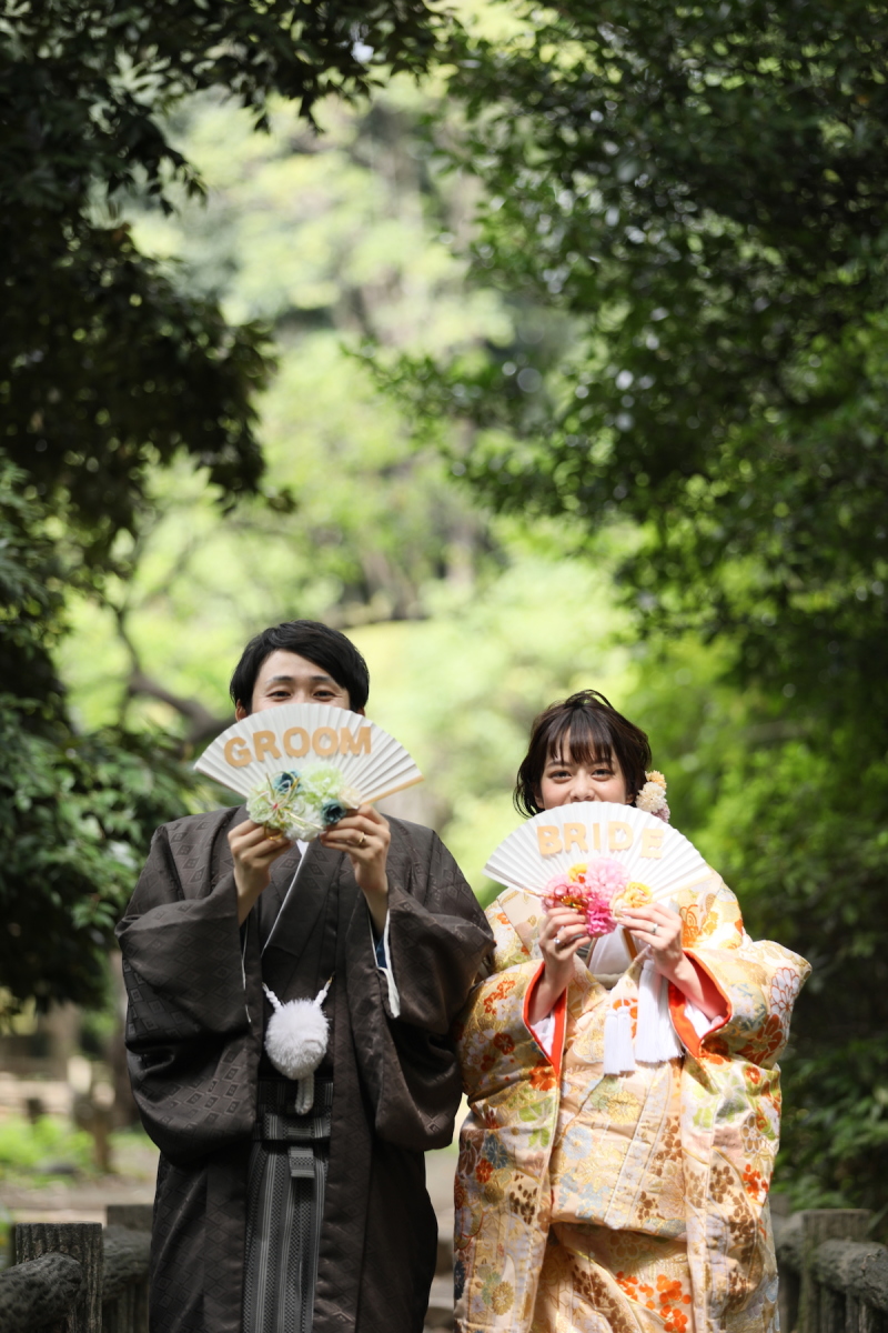 持込み小物でオンリーワンの演出♪