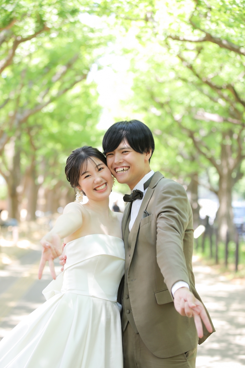 ラストはピースで!