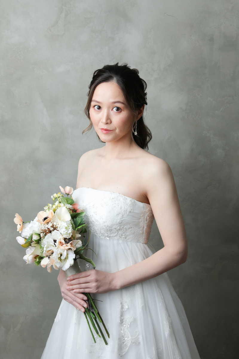 ご新婦様のソロカット。