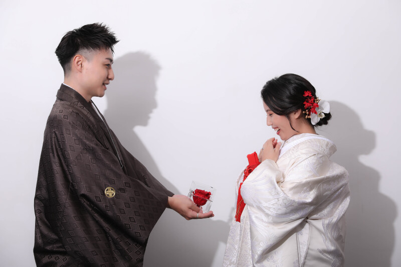 プロポーズシーン風に