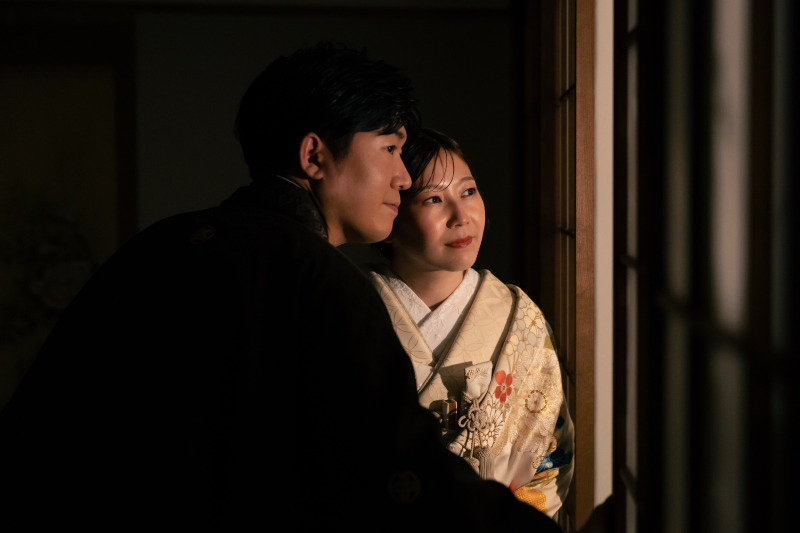 夕暮れ時に、、