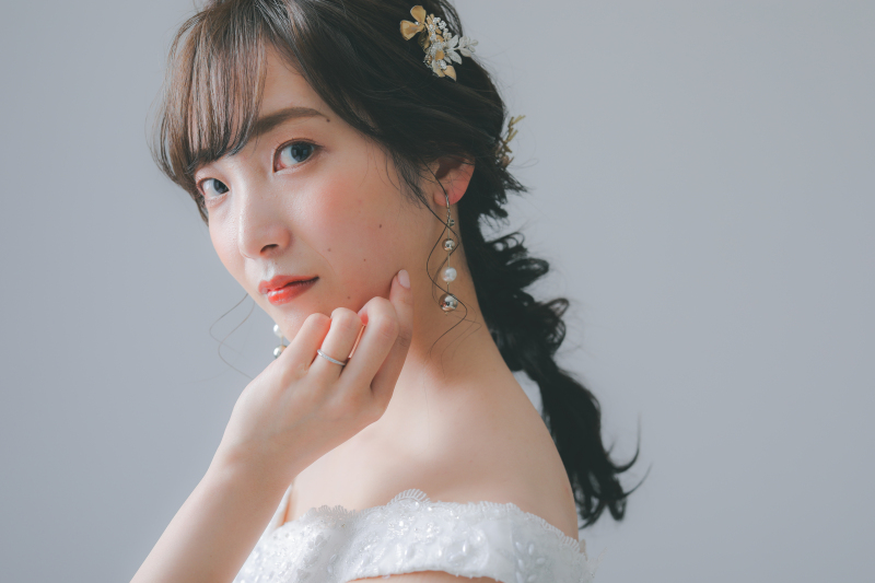 ソロカットも撮りました（ご新婦様ver）