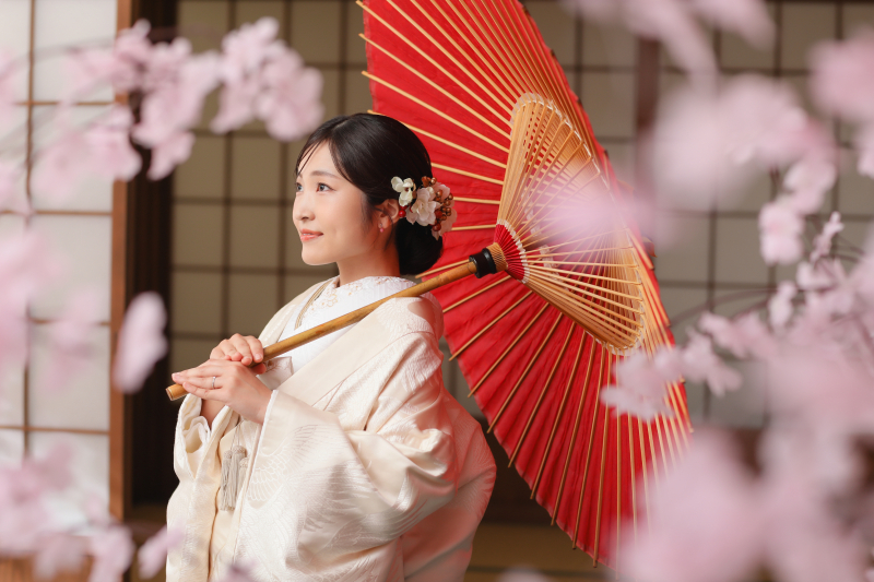 ご新婦様のソロカット。