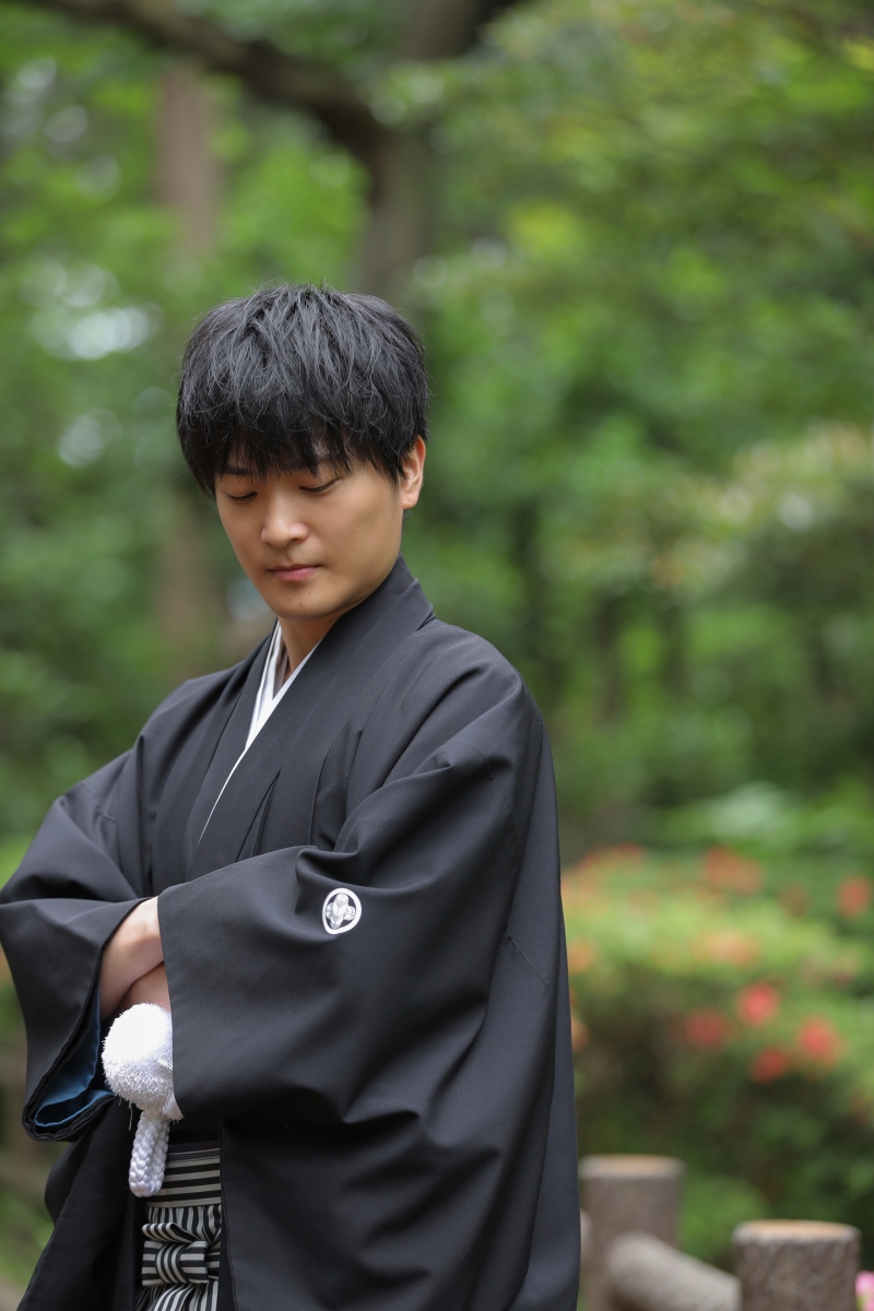 新郎さんのソロショット