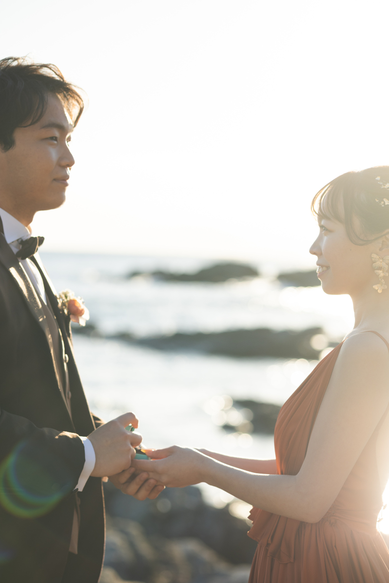 プロポーズシーン