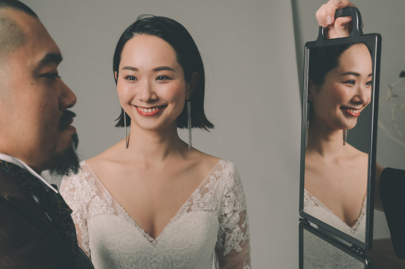 ネクタイの付け方がわからないと言いながら