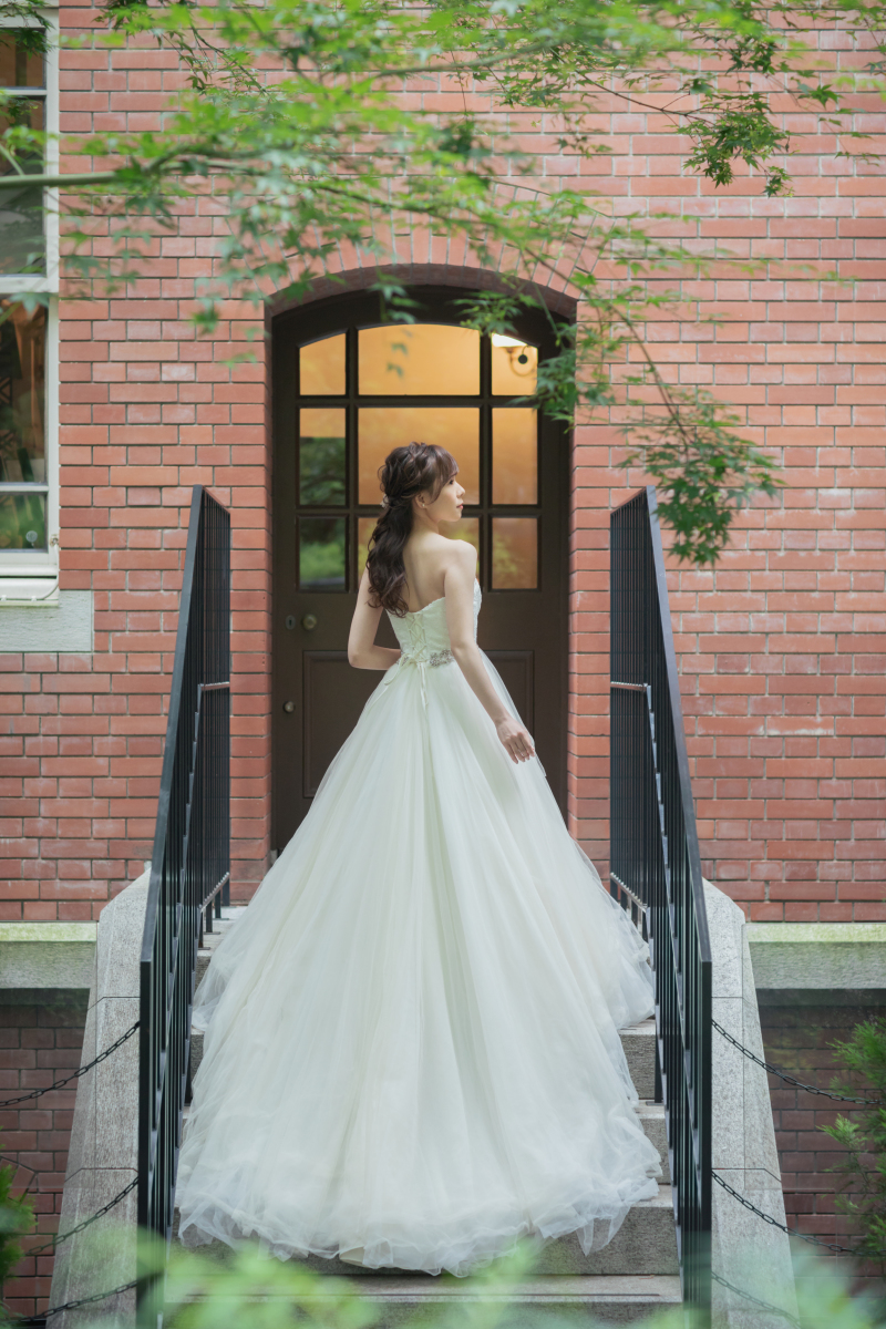 階段でのバックショット！