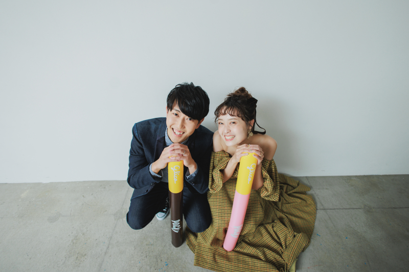 お持ち込みの小物を使って