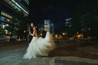 屋内庭園スタジオ＋東京駅夜景ロケーション！