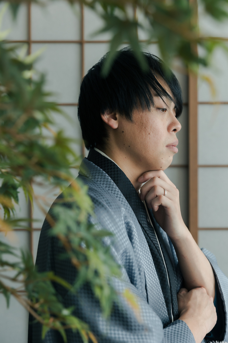 ご新郎様ソロショット