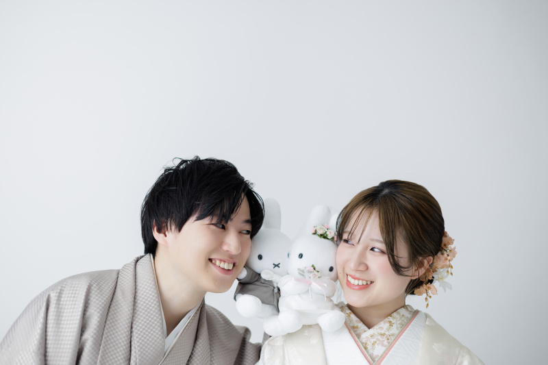 ぬいぐるみと一緒に!