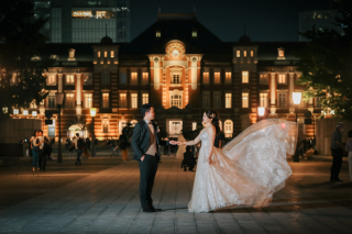東京駅でおしゃれなウェディングフォトを！☆