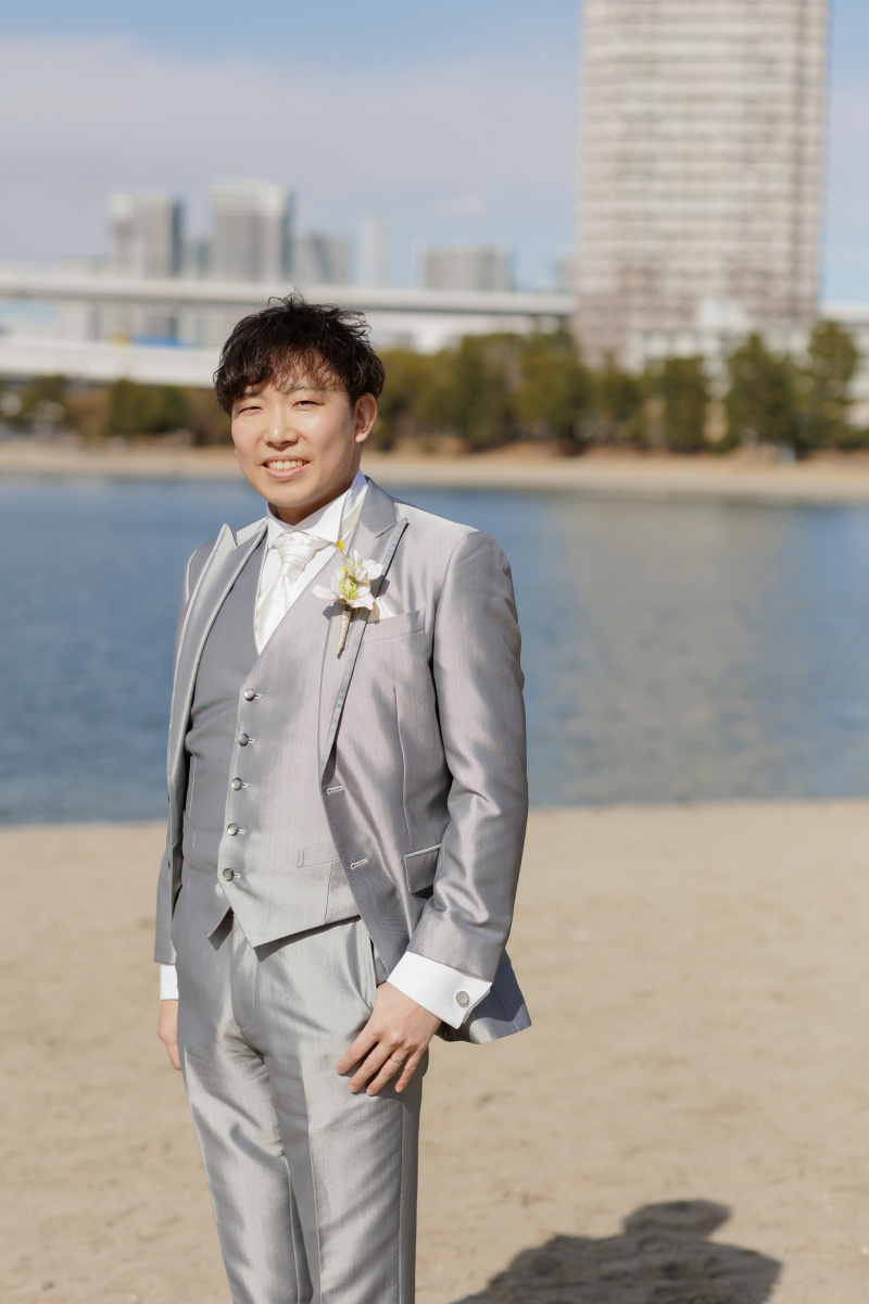 新郎様ソロカット