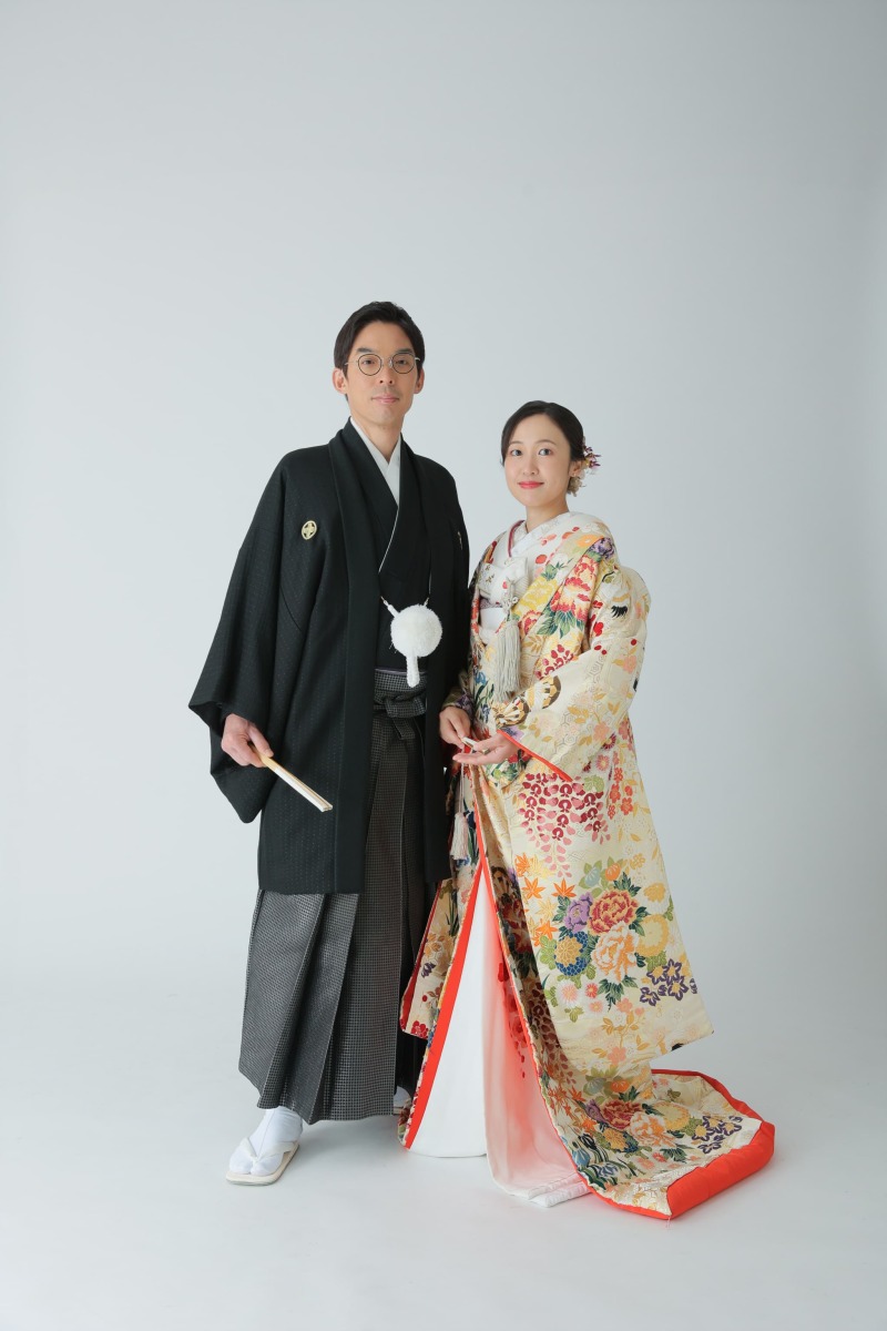 正式な立ち姿も